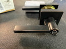 Miseno HLK2201U10 Lorton Flat Bar Single Cylinder Keyed Entry Door Square Bronze