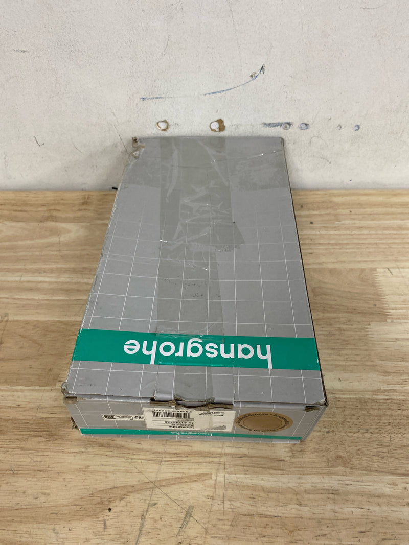 hansgrohe 41741140 AddStoris Shower Basket, Brushed Bronze