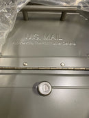 Architectural Mailboxes 6200Z-10 Oasis Classic Locking Post Mount Mailbox, 18"D x 11.5"W x 14"H ,Graphite Bronze