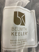 Belwith Keeler B076620WN-MB Fuse 5-1/16 Inch Center to Center Handle Cabinet Pull - Matte Black With Walnut