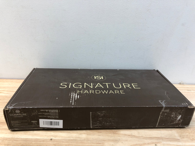 Signature Hardware 448565 Amberley 1.8 GPM Single Hole Bar Faucet - Oil Rubbed Bronze