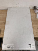 Shaws WSG3018WH-C Lancaster 26-1/8" L x 14-1/4" W Stainless Steel Basin Rack - White