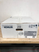 Kohler K-2699-4-0 Bryant 20-1/8" Oval Vitreous China Drop In Bathroom Sink with Overflow and 3 Faucet Holes at 4" Centers - White