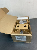 Baldwin ENTUBCRR112 Tube Single Cylinder Keyed Entry Door Lever Set with Contemporary Round Rose - Venetian Bronze