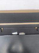 Alno D860-18-PB/NL Contemporary Acrylic 18 Inch Center to Center Large Cabinet Handle / Drawer Handle - Unlacquered Brass