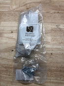 Belwith Keeler B077948CBZ Urbane 5-1/16" Center to Center Industrial Vintage Pipe Style Cabinet Handle / Drawer Pull - Champagne Bronze