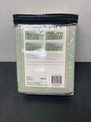 Allen + Roth 84-in Sea Green Light Filtering Tie Top Single Curtain Panel