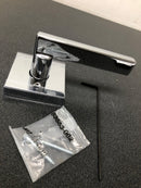 Kwikset 788HFLSQT-26 Halifax Non-Turning One-Sided Dummy Door Lever with Square Rose - Polished Chrome