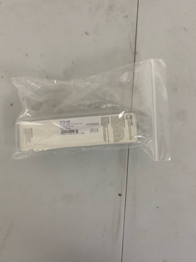 Jaclo 579-SB 5-1/4" Cover Tube to Cover 1/2" Copper Tubing & 3/8" Pipe - Satin Brass