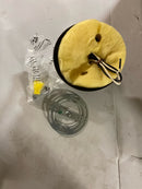 Kichler Avery 9.75" 1 Light Semi Flush with Clear Seeded Glass Olde Bronze