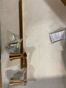 Moen YG0324BG Flara 24" Grab Bar - Brushed Gold