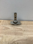 Hettich 9 073 628 Sensys 1/8 Inch Inset Concealed Euro Cabinet Door Hinge with 110 Degree Opening Angle and Soft Close Function - Single Hinge - Zinc