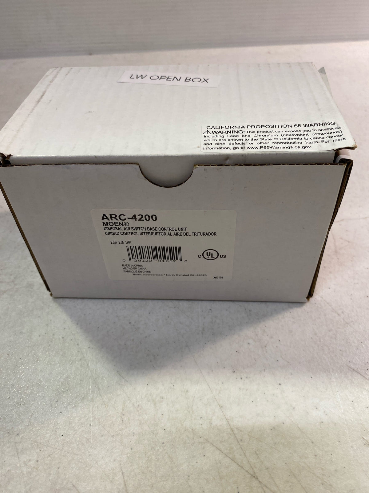 Moen ARC-4200 Garbage Disposal Air Switch Controller Base Unit