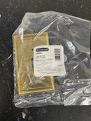 Amerock | Wall Plate | Golden Champagne | 1 Toggle Switch Plate Cover | Candler | 1 Pack | Light Switch Cover