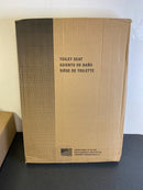 Unbranded Lift-Off Elongated Closed Front Toilet Seat in Venetian Pink