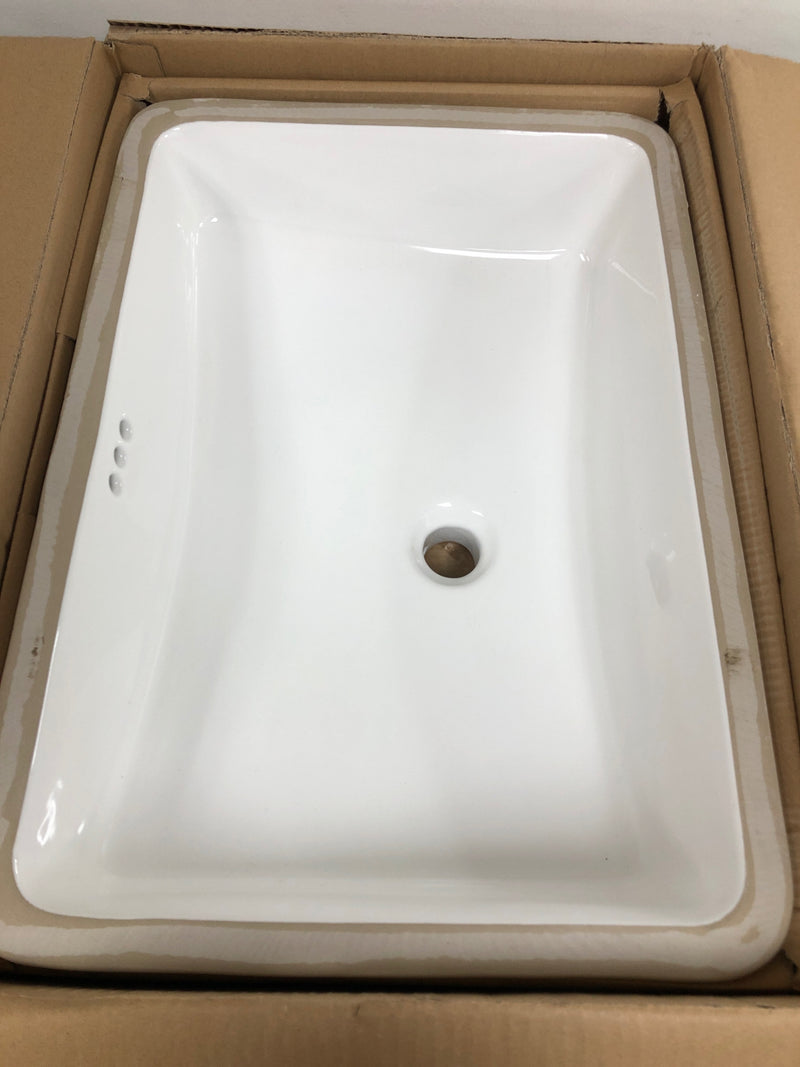 Signature Hardware 447962 Myers 23" Vitreous China Undermount Bathroom Sink - White