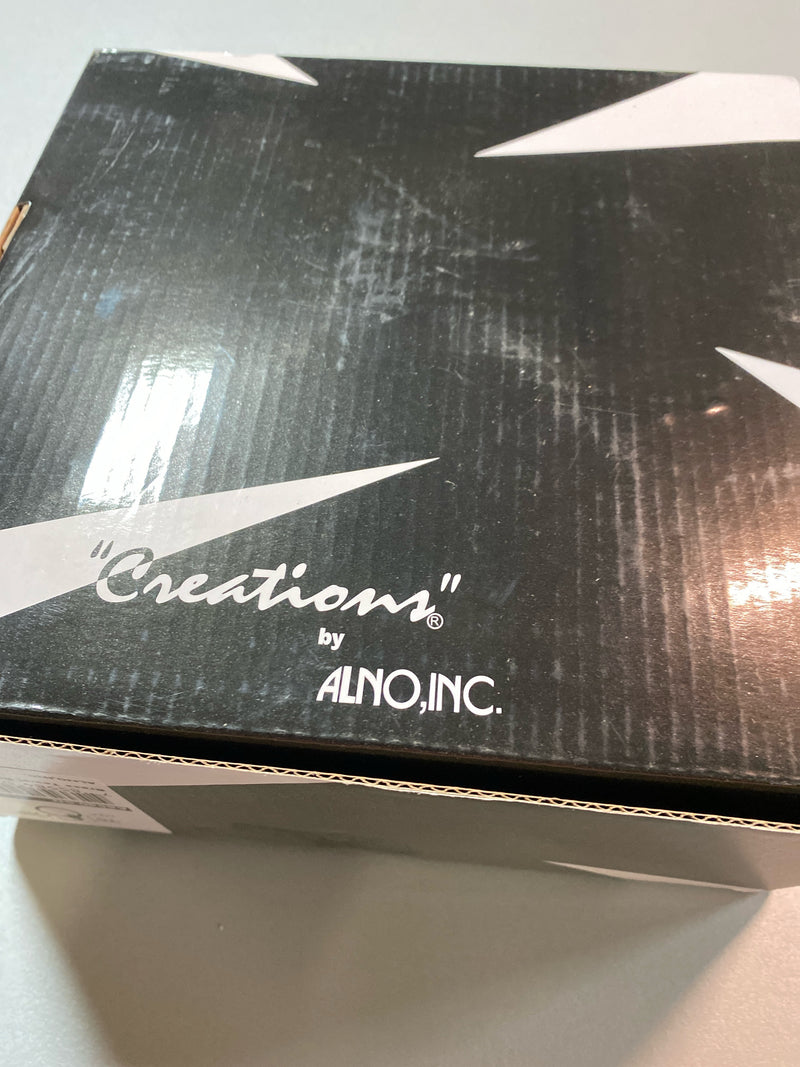 Alno A8540-SN Ribbon & Reed 7 Inch Diameter Towel Ring - Satin Nickel