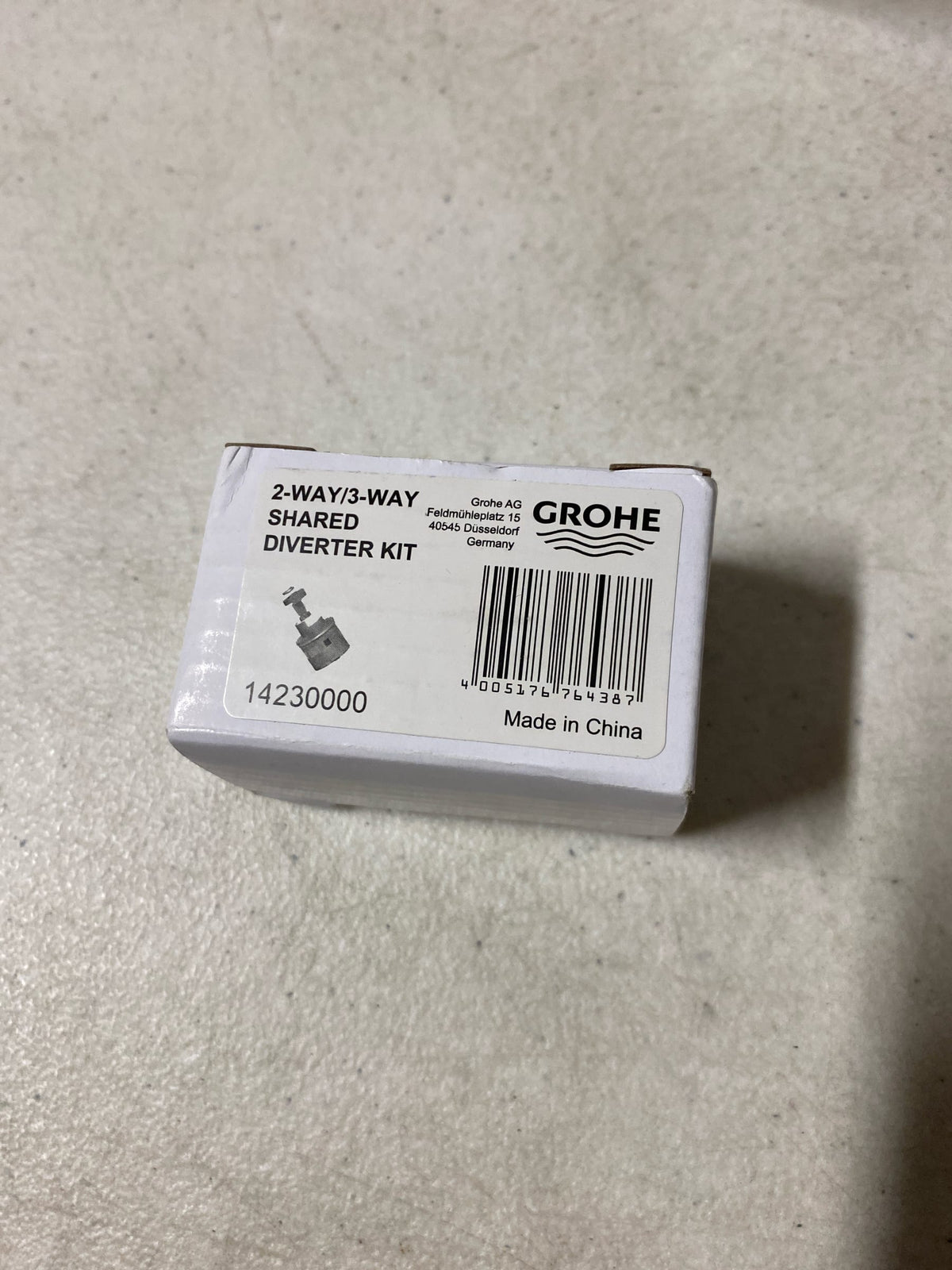 Grohe 14230000 2-Way/3-Way Shared Diverter Kit - N/A