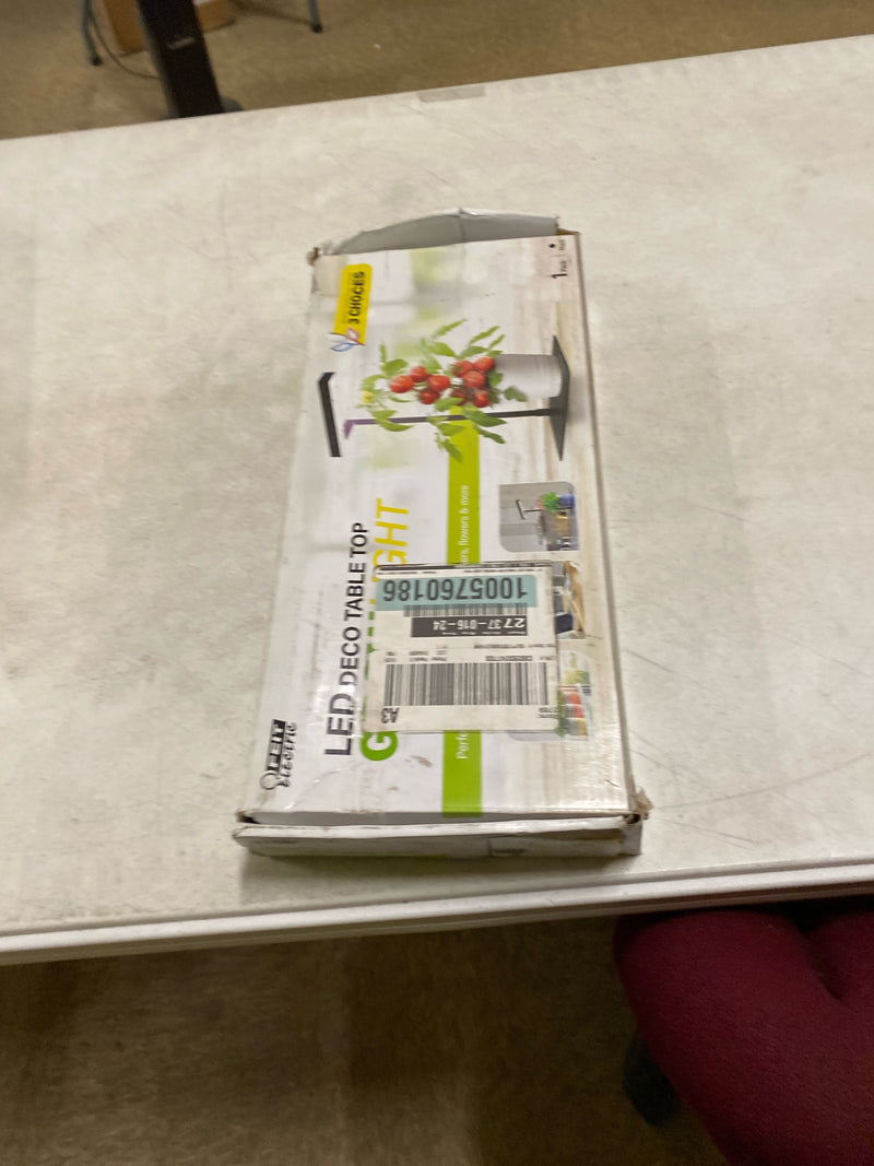 Feit Electric GLP17/B/TABLE/14WLED Tabletop 17" LED Grow Light, Black, 14W, Fits on Almost Any Flat Surface, 3 Spectrum Modes, 25000 Rated Life Hours