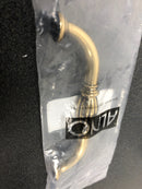 Alno A234-4-PA Tuscany 4 Inch Center to Center Bar Cabinet Pull - Polished Antique