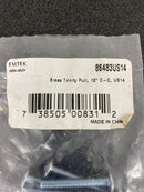 Emtek 86483US14 Trinity 12 Inch Center to Center Handle Cabinet Pull from the Contemporary Collection - Polished Nickel