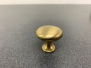 Berenson 9714-1MDB-P Berenson Knobs 1-1/8 Inch Mushroom Cabinet Knob from the Mix and Match Collection - Modern Brushed Gold
