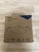 DALS Lighting GPN6-CC-BK Fusion 6" Integrated LED Adjustable Recessed Trim - Black