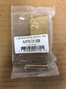 Alno Tab Pulls 1-1/2 Inch Center to Center Finger Cabinet Pull