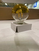 Bulbrite 776923 - LED4G25/27K/FIL/HG/3 Globe Style Antique Filament LED Light Bulb