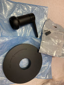 Kohler K-TS74042-4-BL Pitch Function Pressure Balanced Valve Trim Only with Single Lever Handle - Less Rough In - Matte Black