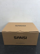 Sansi 01-04-001-013603 36-Watt 3600 Lumens 180-Degree Black Motion Sensor Outdoor Integrated LED 5000K Waterproof Dusk to Dawn Flood Light