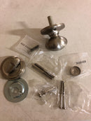 Kwikset 966AO-15.UNIV Aliso Knob Single Cylinder Interior Pack with Round Rose for Handlesets - Satin Nickel