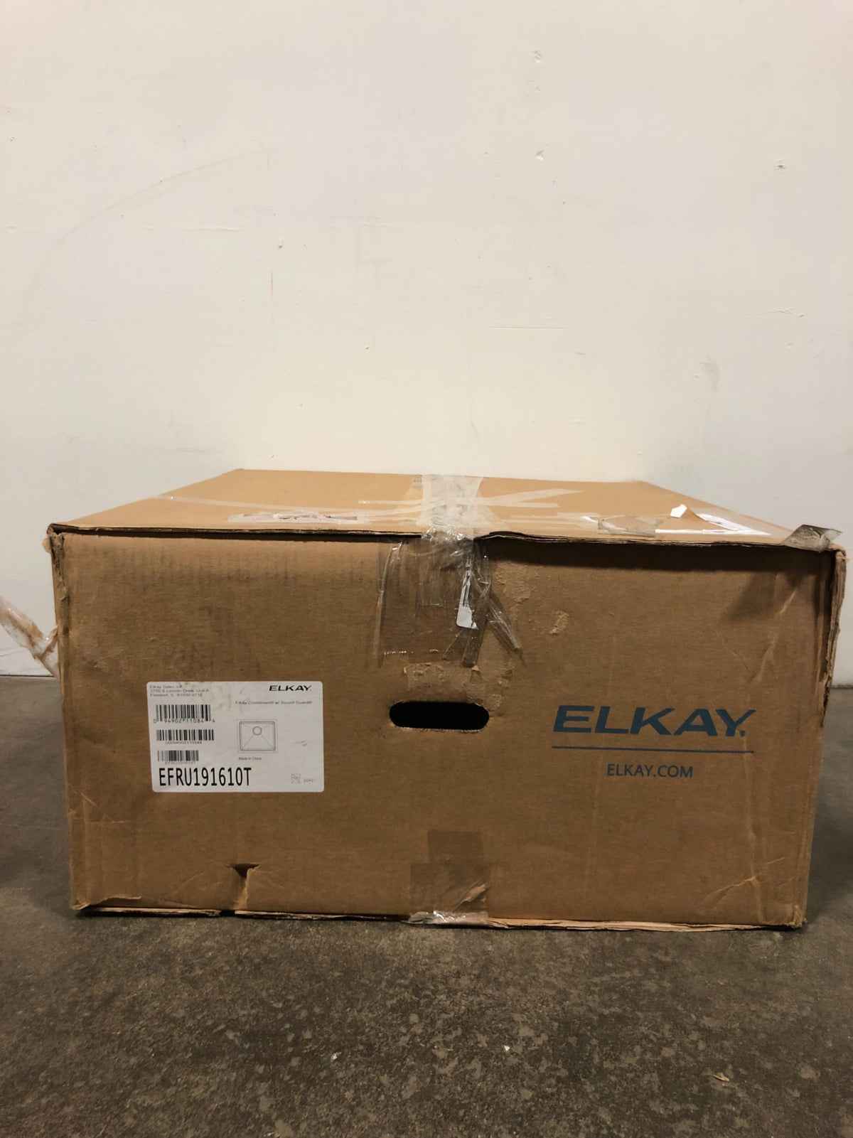 Elkay Crosstown 21-1/2" Undermount Single Basin Stainless Steel Kitchen Sink