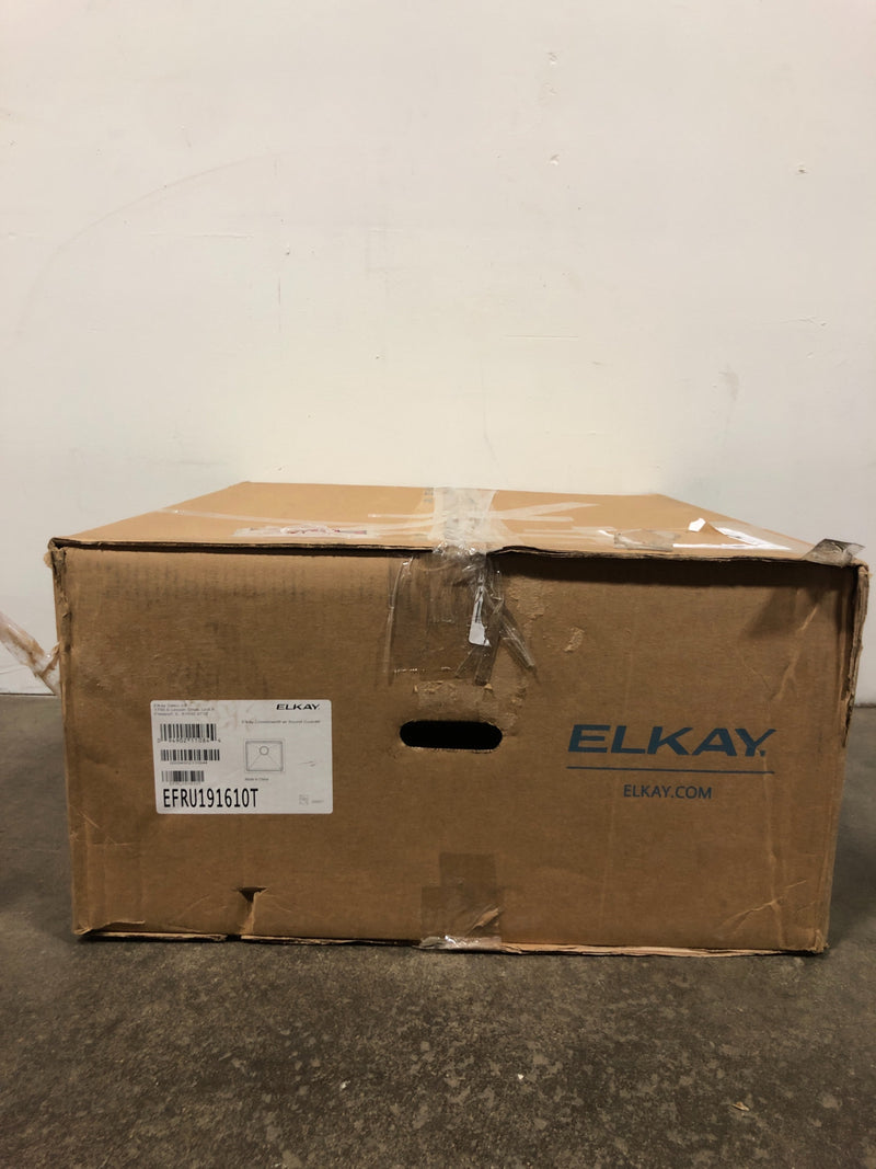 Elkay Crosstown 21-1/2" Undermount Single Basin Stainless Steel Kitchen Sink
