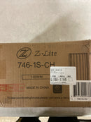 Z-Lite 746-1S-CH Burk 8" Tall Bathroom Sconce - Chrome