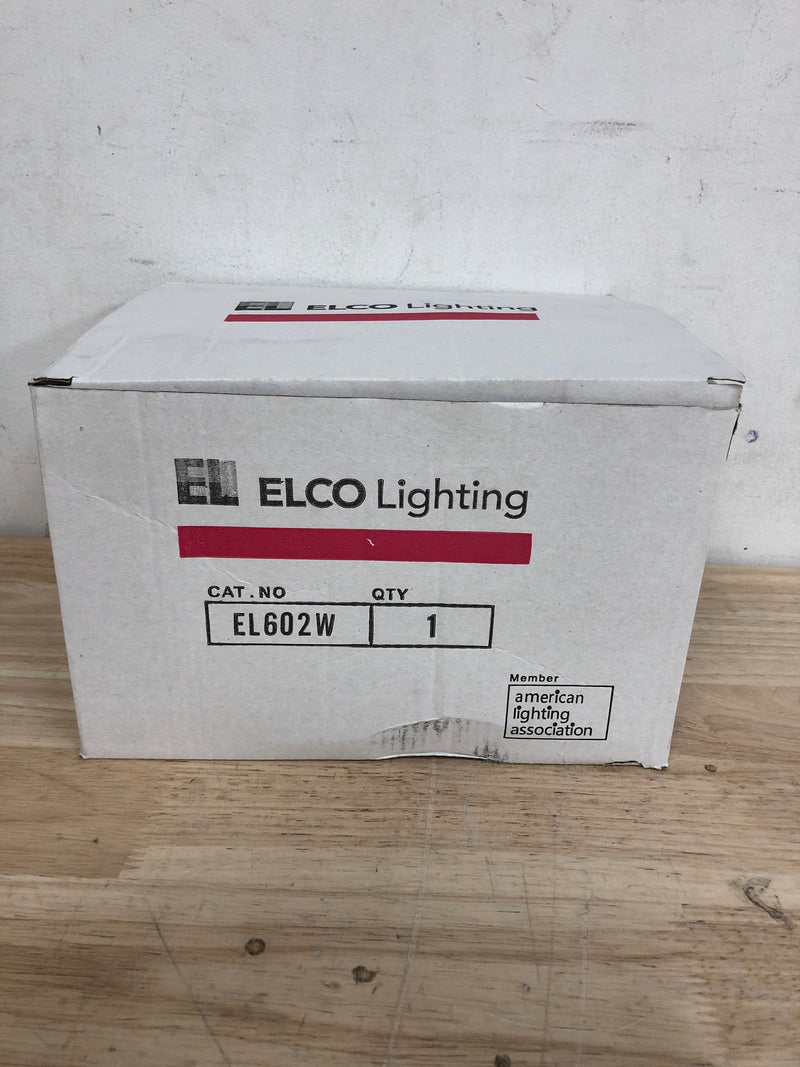Elco Lighting EL602W 6" Super Sloped Baffle Trim - EL602
