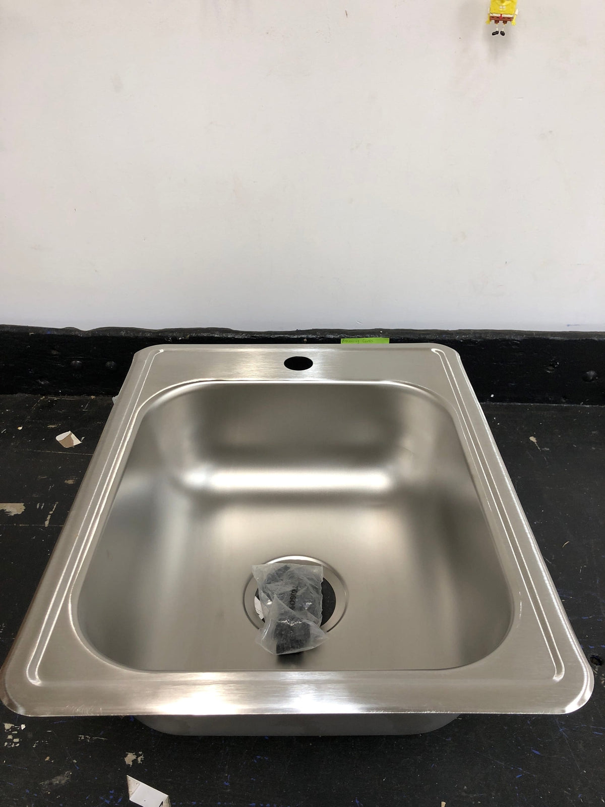 Elkay D117211 Dayton 17" Drop In Single Basin Stainless Steel Bar Sink - 1 Faucet Hole