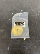 Alno A815-45P-PB Traditional 1-3/4 Inch Diameter Round Solid Brass Cabinet Knob Backplate - Polished Brass