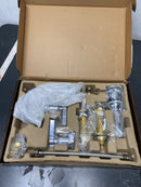 Signature Hardware SHWSCGF807CP Greyfield 1.2 GPM Widespread Bathroom Faucet with Metal Lever Handles and Pop-Up Drain Assembly - Chrome