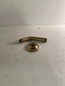 Delta U4993-CZ Gold 6 in. Shower Arm and Flange in Champagne Bronze