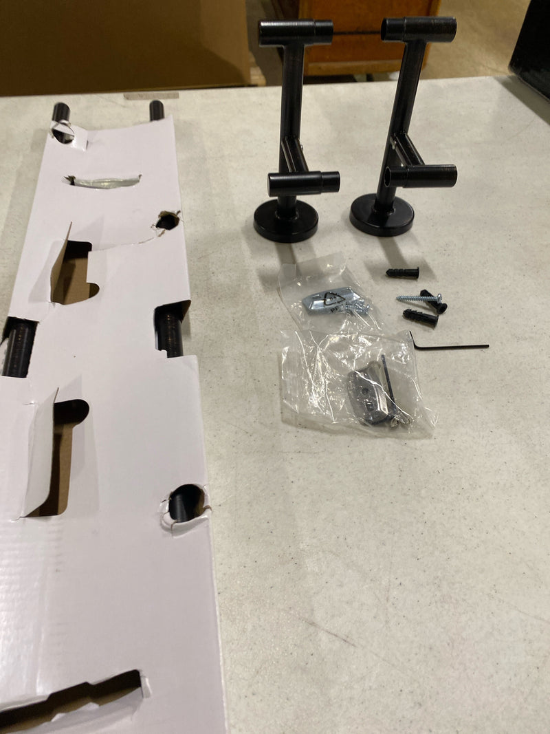 DELTA FAUCET 75925-RB Trinsic 24 in. Double Wall Mount Towel Bar Bath Hardware Accessory in Venetian Bronze