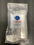 Hickory Hardware P3013-14 Studio 3 and 3-3/4" Dual Center to Center Square Block Cabinet Cup Pull / Drawer Cup Pull - Polished Nickel