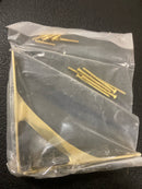 Signature Hardware 050003PB 5-1/4" Brass Shelf Bracket Polished Brass