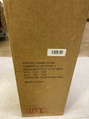 3-Light 85.43"in Matte Black Outdoor Post Light with Dusk to Dawn