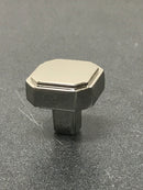 Belwith Keeler B076895-14 Monroe 1-5/16" Stepped Square Cabinet Knob / Drawer Knob - Polished Nickel