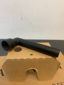 Baldwin PVTUBCRR190 Tube Privacy Leverset with Contemporary Round Rose - Satin Black