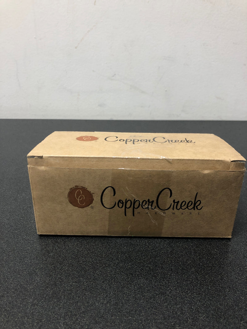 Copper Creek BK2020AN Colonial Passage Door Knob Set with Ball Knob and Round Rose - Antique Nickel