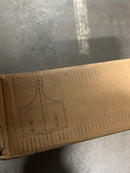 Lnc LIQNA3E52C6Q8C LEPETOS Modern Farmhouse 6-Light Matte Black Chandelier Drum Island Ceiling Light with Brass Candlestick Lamp Holders