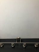 Designers Fountain D236M-4B-BN Cedar Lane 4 Light 31" Wide Bathroom Vanity Light - Brushed Nickel