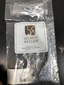 Belwith Keeler B076149-CH Channel 3-3/4 Inch (96 mm) Center to Center Modern Bauhaus Cabinet Handle / Drawer Pull - Chrome